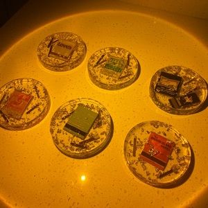 Matchbox Resin Coasters 🪩🎞️💌